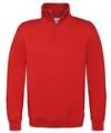 BA406 ID.004 ¼ Zip Sweatshirt Red colour image